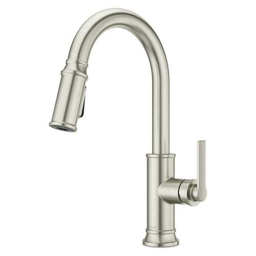 Pfister GT529-COLS Stainless Steel Single Handle Pull Down Kitchen Faucet