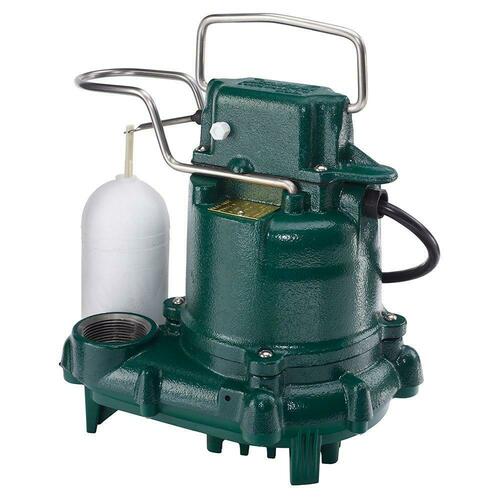 Zoeller 53-0016 1/3 HP Cast Iron Submersible Sump Pump M53, 115V