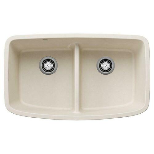 Blanco 443089 Valea Equal Double Low Divide - Soft White