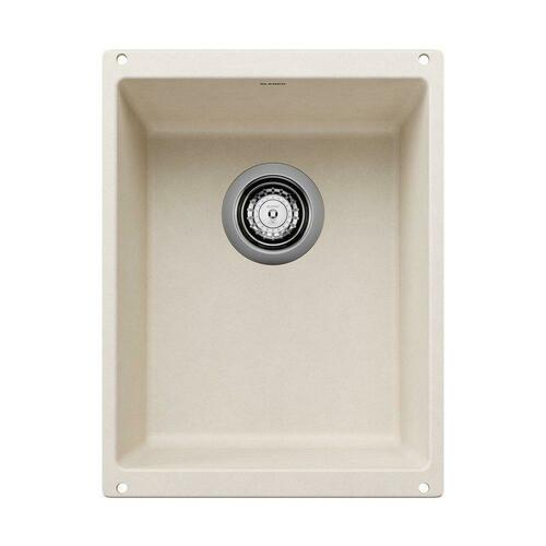 Blanco 527404 13-39/50 x 18-11/100 in. Soft White Undermount Granite Composite Bar Sink