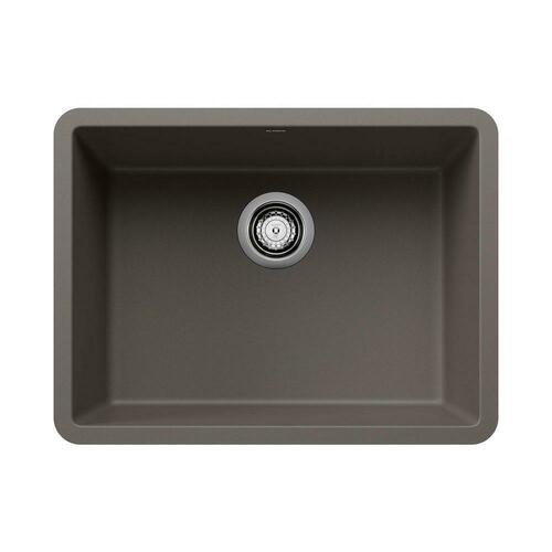 Blanco 527411 Volcano Grey Granite Composite Undermount Kitchen Sink, 23-71/6 x 17-3/4 in.