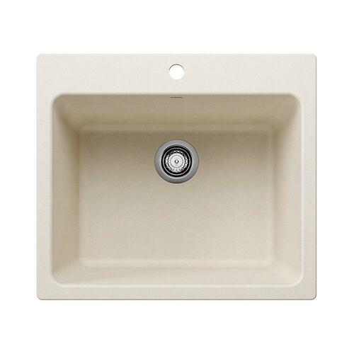 Blanco 443079 LIVEN Dual Mount Laundry Sink - Soft White