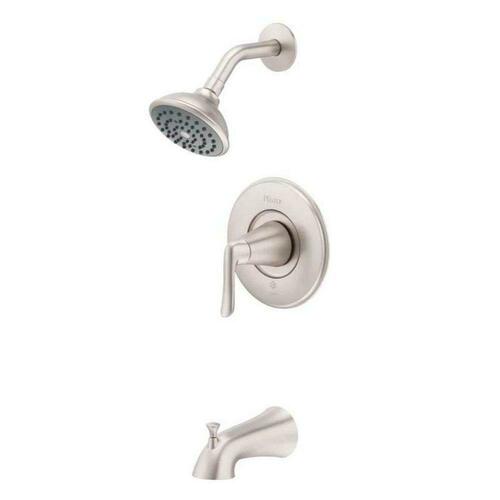Pfister 8P8-WS2-MALSGS Spot Defense Brushed Nickel Single Handle Bathtub Shower Trim