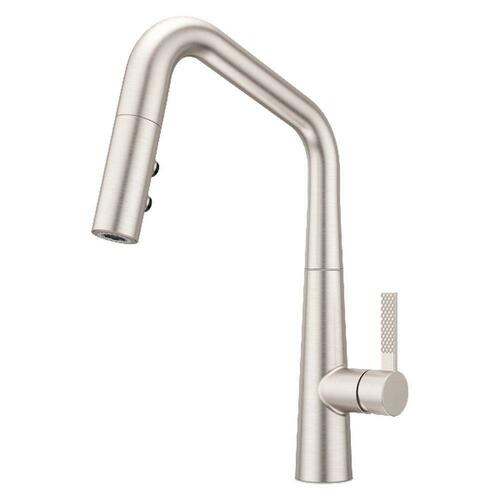 Pfister GT529-ASRGS Single Handle Pull-Down Kitchen Faucet, Spot Defense Stainless Steel