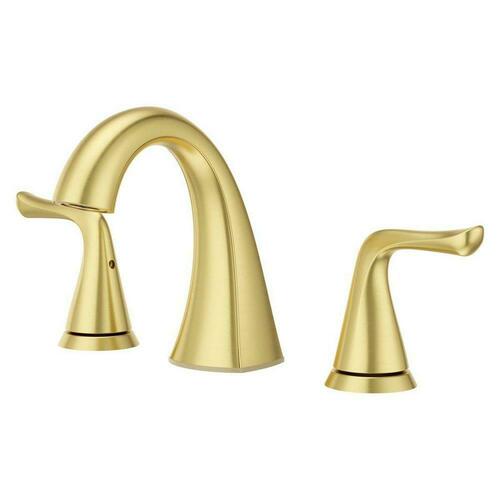Pfister LF-049-MALBG Brushed Gold Two Handle Widespread Bathroom Sink Faucet