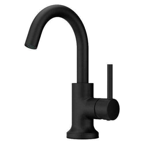 Pfister LG42-TNT2B Matte Black Single Handle Monoblock Bathroom Sink Faucet