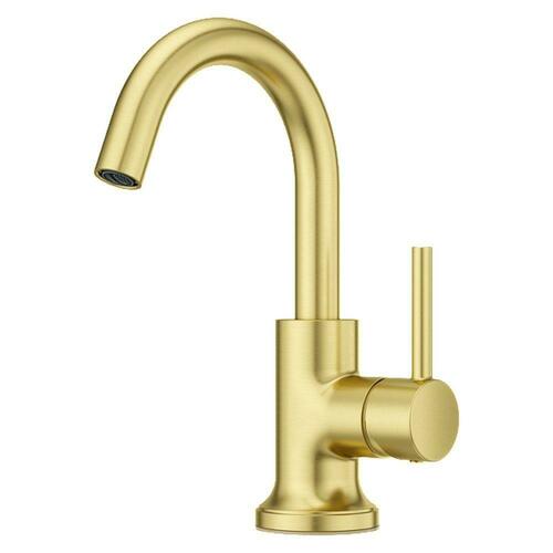 Pfister LG42-TNT2BG Brushed Gold Single Handle Monoblock Bathroom Sink Faucet