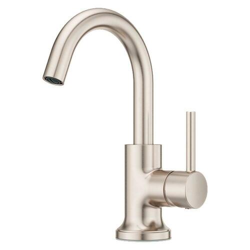Pfister LG42-TNT2K Brushed Nickel Single Handle Monoblock Bathroom Sink Faucet