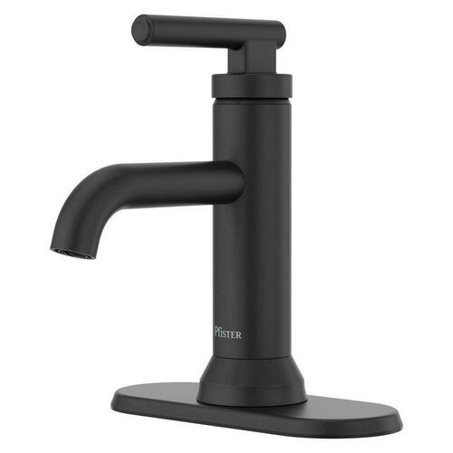 Pfister LF042-CSOSDB Matte Black Single Handle Centerset Bathroom Sink Faucet