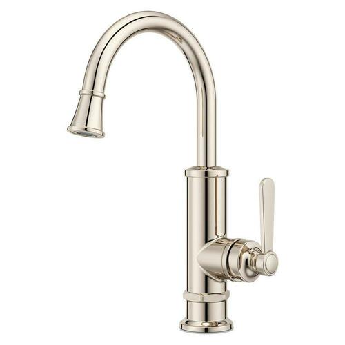 Pfister GT72-TDD Polished Nickel Single Handle Bar Faucet