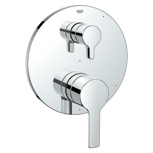 Grohe 29421000 Starlight Chrome Two Handle Pressure Balancing Valve Trim