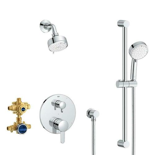 Grohe 29429000 Two Handle Multi-Function Shower System - Starlight Chrome