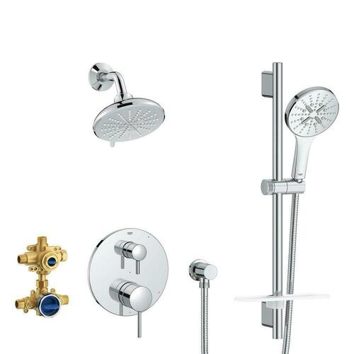 Grohe 29431000 Two Handle Multi-Function Shower System - Starlight Chrome