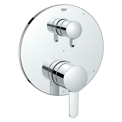 Grohe 29434000 Two Handle Pressure Balancing Valve Trim - StarLight Chrome