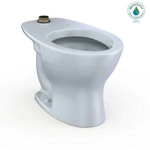 Toto CT725CUG#01 Elongated Toilet Bowl Top Spud with CEFIONTECT in Cotton