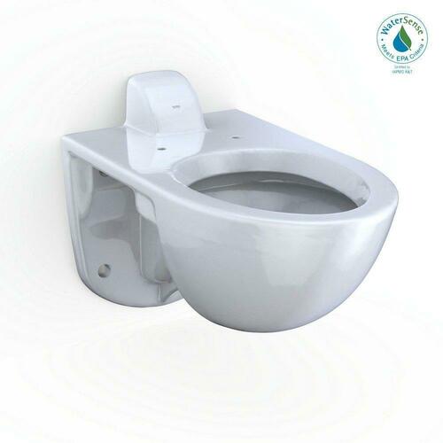 Toto CT728CUV#01 Elongated Wall-Mount One-Piece Toilet, 1.0/1.6 GPF, Cotton
