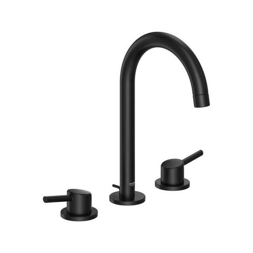 Grohe 20217243A Matte Black Two Handle Widespread Bathroom Sink Faucet
