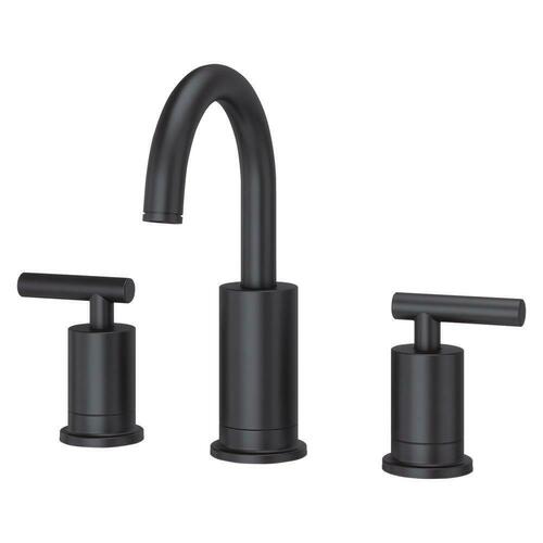 Pfister LG49-NCPB Matte Black Two Handle Widespread Bathroom Sink Faucet
