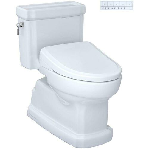 Toto CST974CEFGAT40#01 Cotton White Elongated One-Piece Toilet