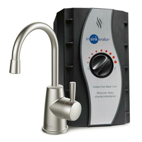 InSinkErator 45675A-ISE Satin Nickel Hot Water Dispenser with Tank