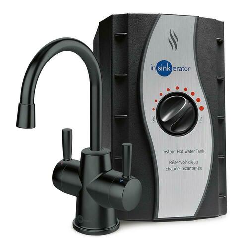InSinkErator 45676B-ISE Matte Black Hot Cold Water Dispenser with Tank