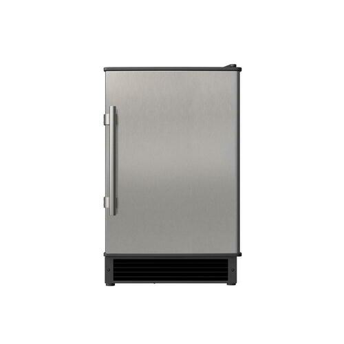 Edgestar IB121SS 12 lb Built-in Stainless Steel/Black Crescent Ice Maker