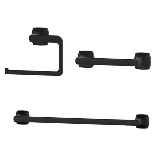 Pfister BTB-VRI3B 3-Piece Bathroom Package in Matte Black