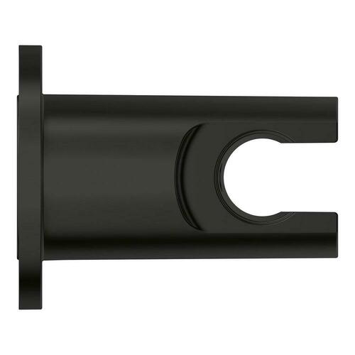 Grohe 286292431 Matte Black Wall Union with Hand Shower Holder