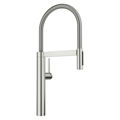 Blanco 527472 PVD Steel Single Handle Pull Down Kitchen Faucet