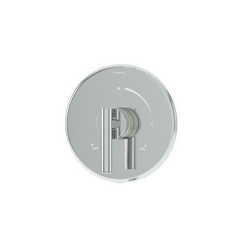 Symmons 3590BTRM Polished Chrome Single Handle Pressure Balancing Valve Trim