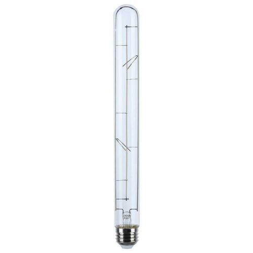 Satco S11523 6W T9 LED Filament Bulb, 2700K, Medium Base, Clear
