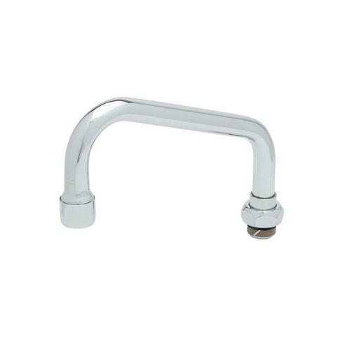 T&S Brass 059X 5-63/1000 in. Brass Swing Spout in Chrome