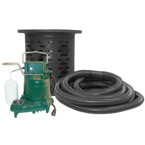 Zoeller 108-0001 3/10 HP 115V Cast Iron Crawl Space Sump Pump