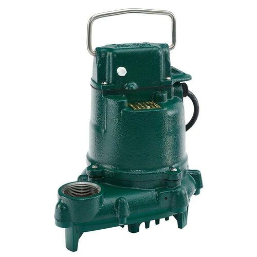 Zoeller 53-0002 1/3 HP 115V Non-Automatic Cast Iron Submersible Sump Pump