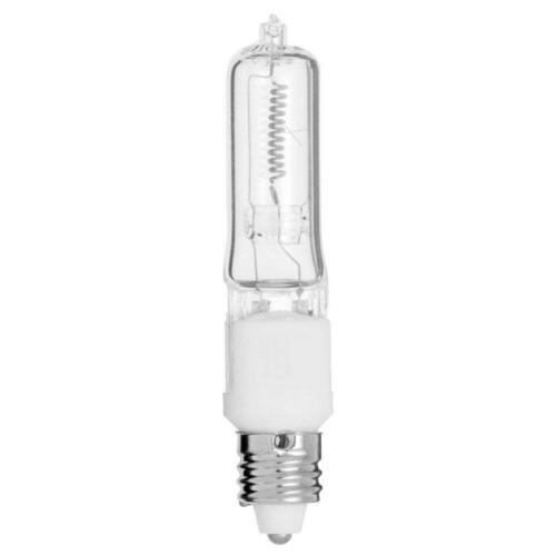 Satco S3107 T4 Halogen Light Bulb, 2-5/7 in., Mini Candelabra E-11 Base, Dimmable
