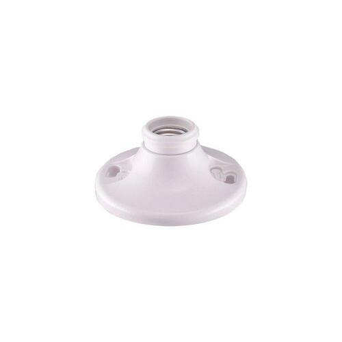 Satco 9-0/480 660W White Phenolic Receptacle