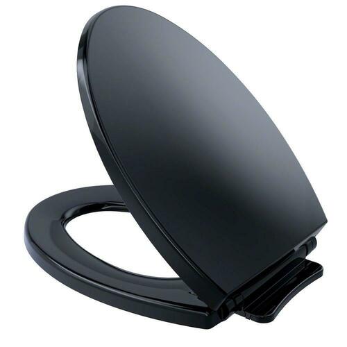 Toto SS114#51 Ebony Elongated Closed Front Toilet Seat with Cover