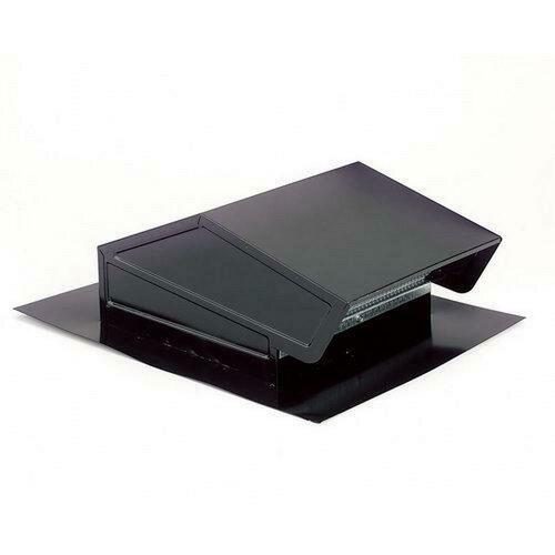 Broan NuTone 634 Black Steel Roof Cap, 8 x 18-3/4 x 6-5/8 in.