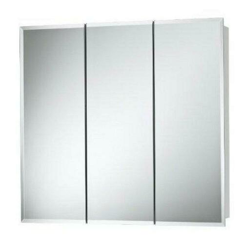 Rangaire 255236 Black Beveled Mirror Medicine Cabinet