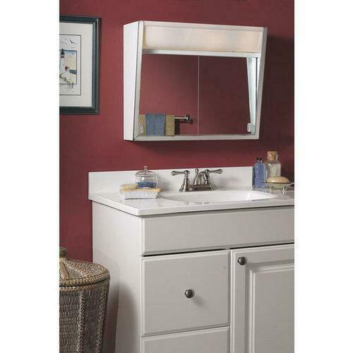 Rangaire 323LP White Mirror Medicine Cabinet 23.75