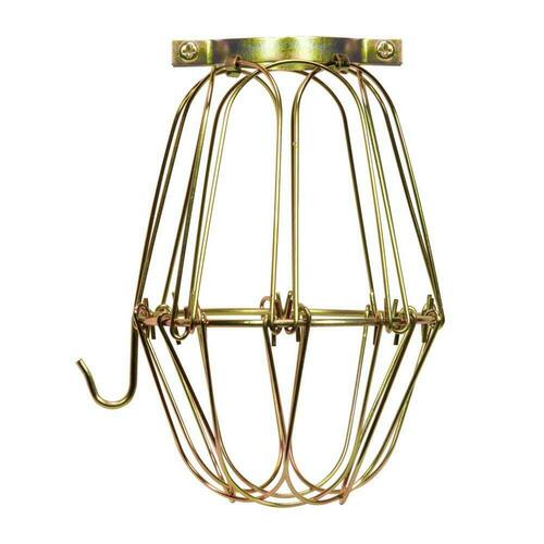 Satco 90/1310 Brass Light Bulb Cage