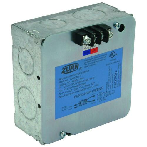Zurn P6000-HW6 Hardwired Power Conversion Black