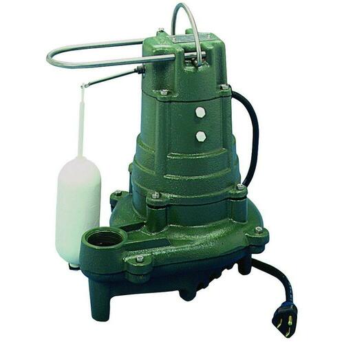 Zoeller 137-0001 1/2 HP 115V Automatic Cast Iron Effluent Pump
