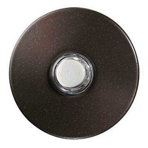 Broan NuTone PB41LBR Stucco Push-Button Oil Rubbed Bronze