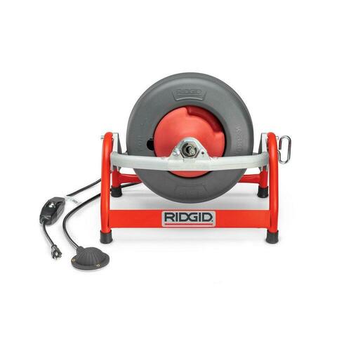 Ridge Tool 53117 75 ft. Electric Drum Machine