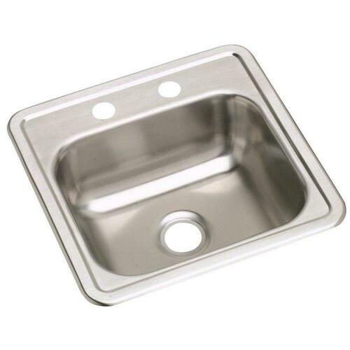 Elkay D115151 Single Hole Stainless Steel Bar Sink