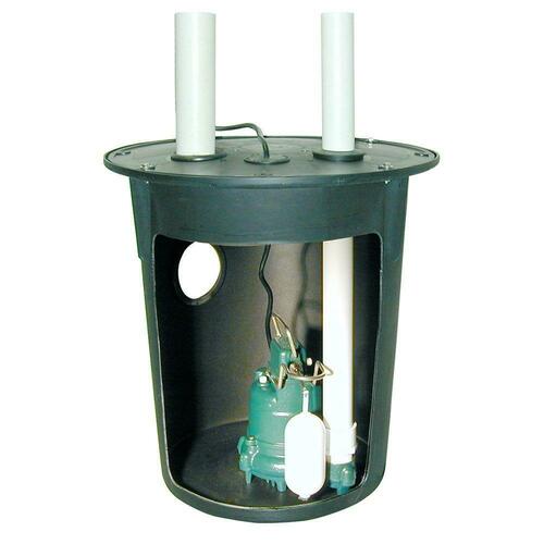 Zoeller 900-0002 1/3 HP 115V Pre-Assembled Sump Pump System M53