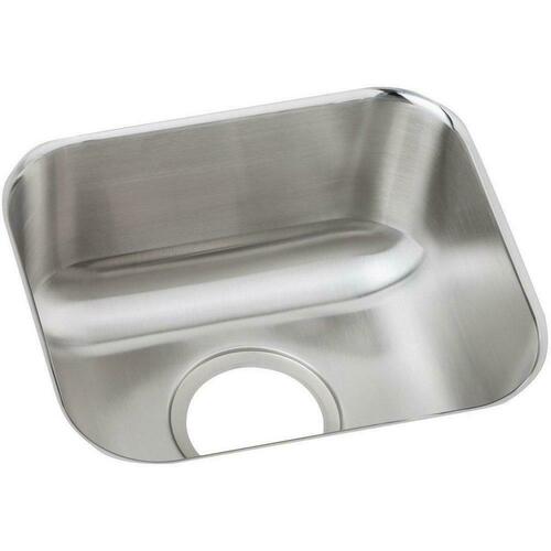 Elkay DXUH1210 14.5 x 12.5 in. Undermount Stainless Steel Bar Sink - Radiant Satin