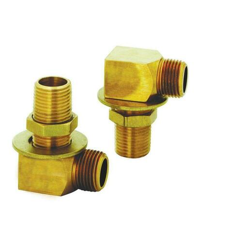 T&S Brass B-0230-K 1/2 in. Install Kit with Nipples, Locknuts and Washers