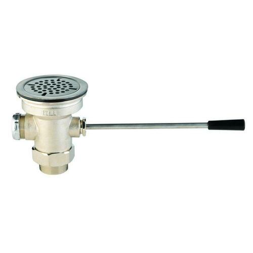 T&S Brass B-3970 Chrome-Plated Brass Trip Lever Drain